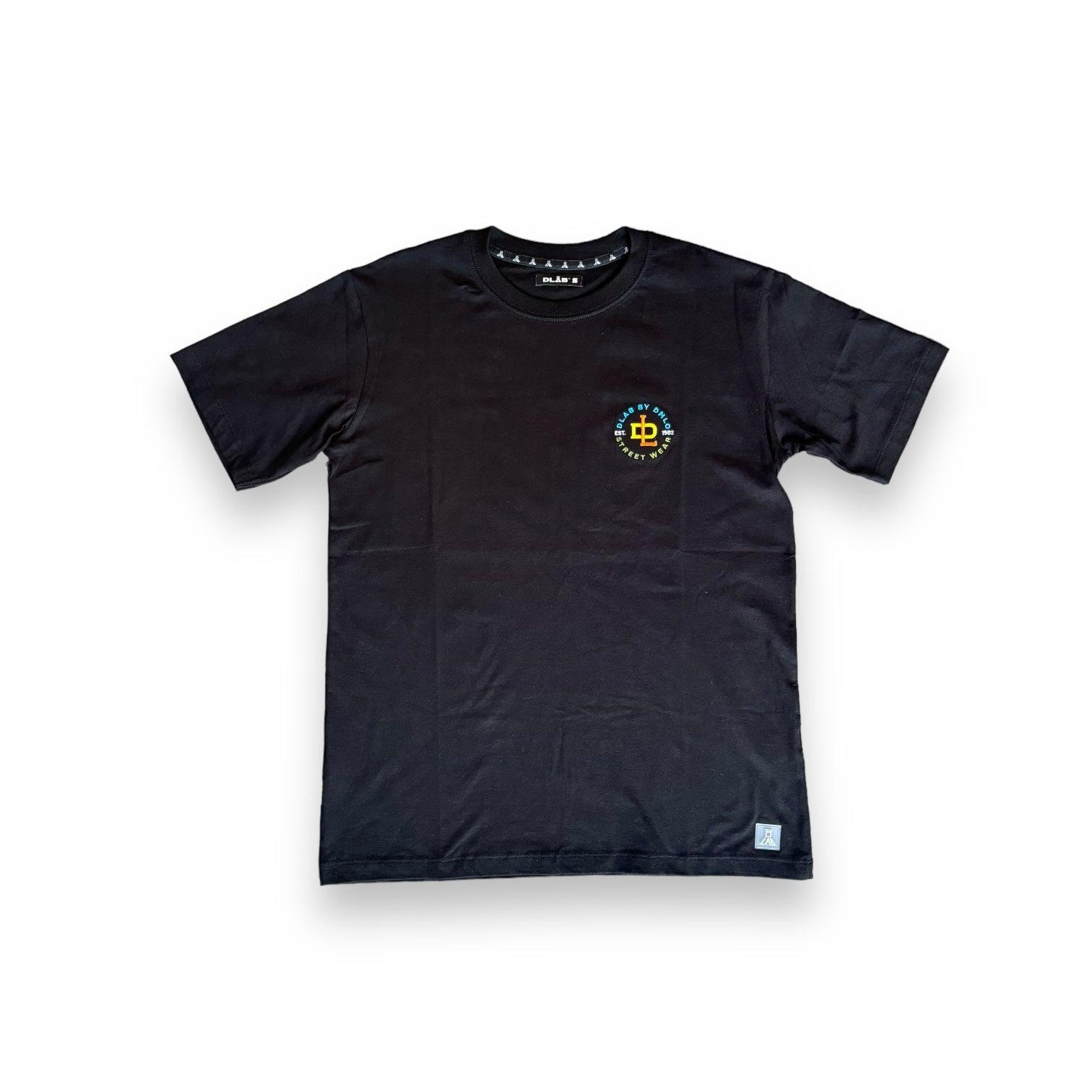 DLAB “Alternate Round Logo” Black Tee - DlabStore