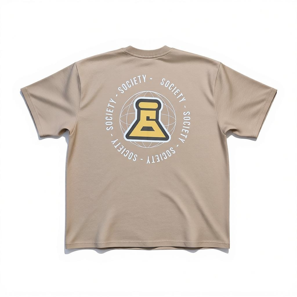 DLAB “DLAB SOCIETY” Oversized Box fit Tee