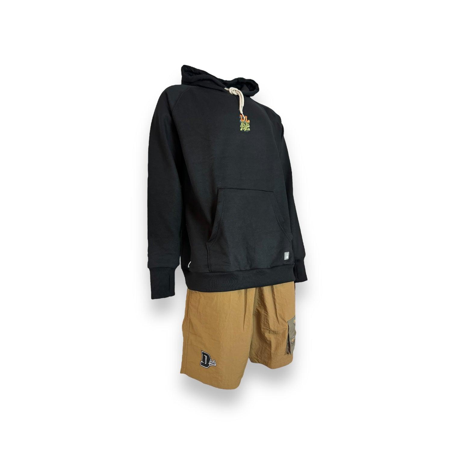DLAB "DL82” Black Oversized Hoodie - DlabStore
