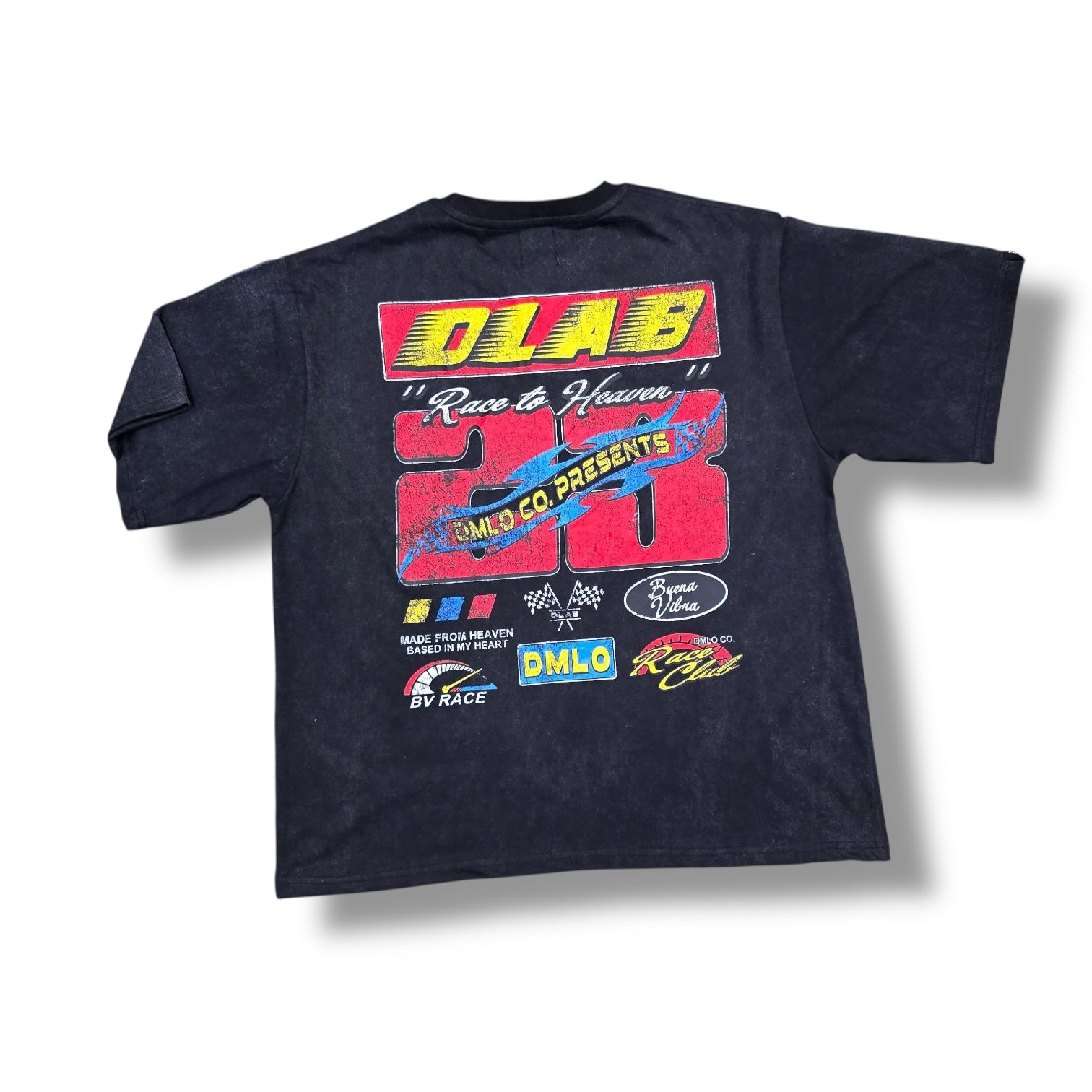 DLAB x Buena Vibra “Race to Heaven” Oversized Box fit Tee