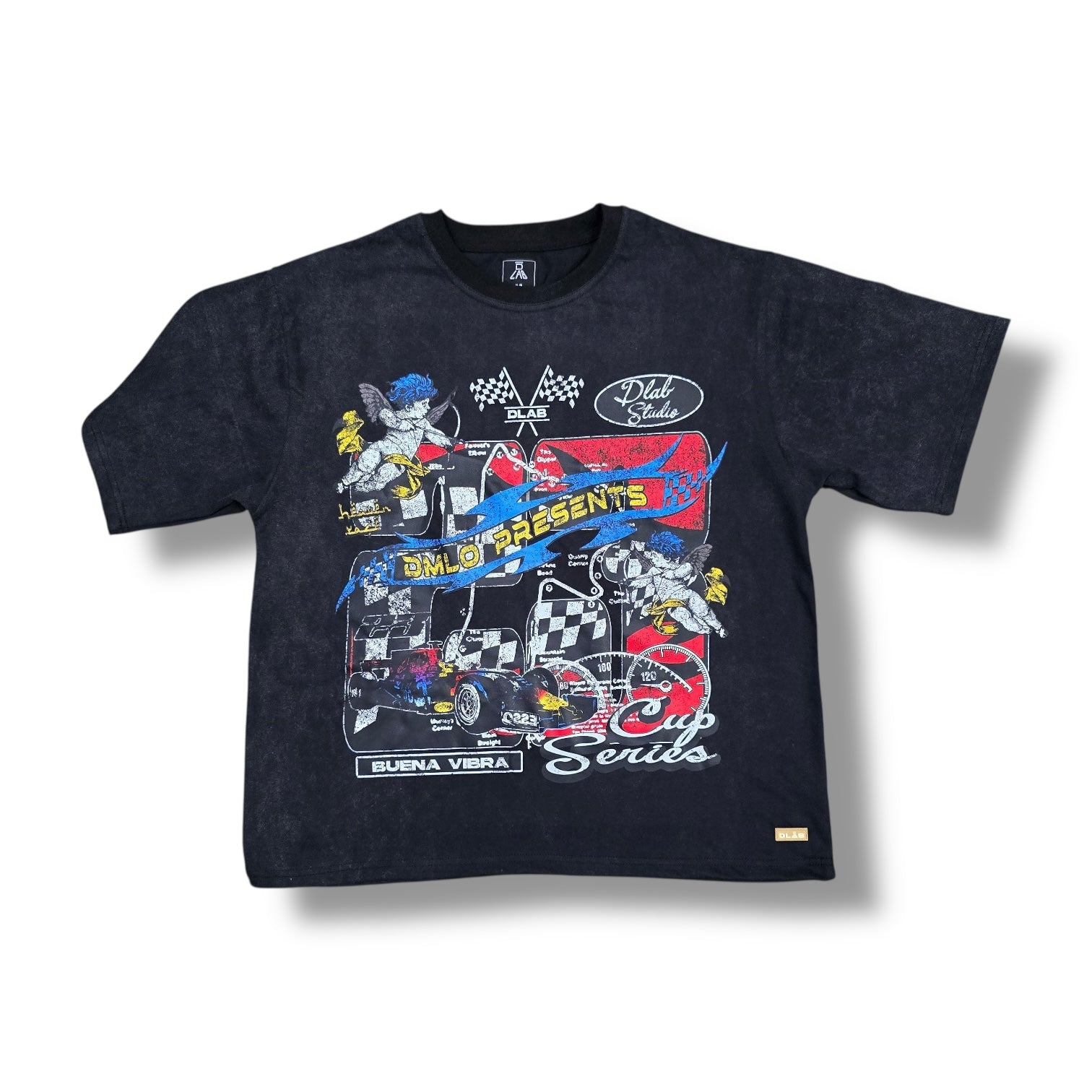 DLAB x Buena Vibra “Race to Heaven” Oversized Box fit Tee