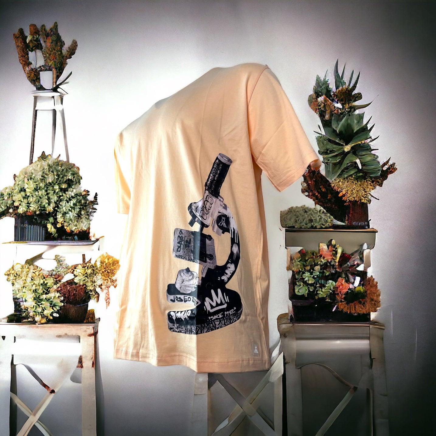 DLAB Microscope Light Salmon Tee - DlabStore