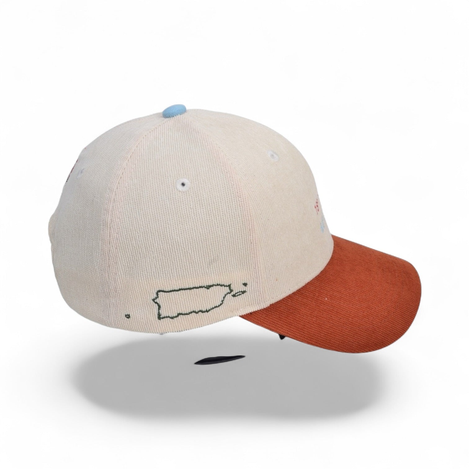 DLAB “Naranja Ladrillo” 6 Panel Curved Brim SnapBack “Bori” Edition Vol 2