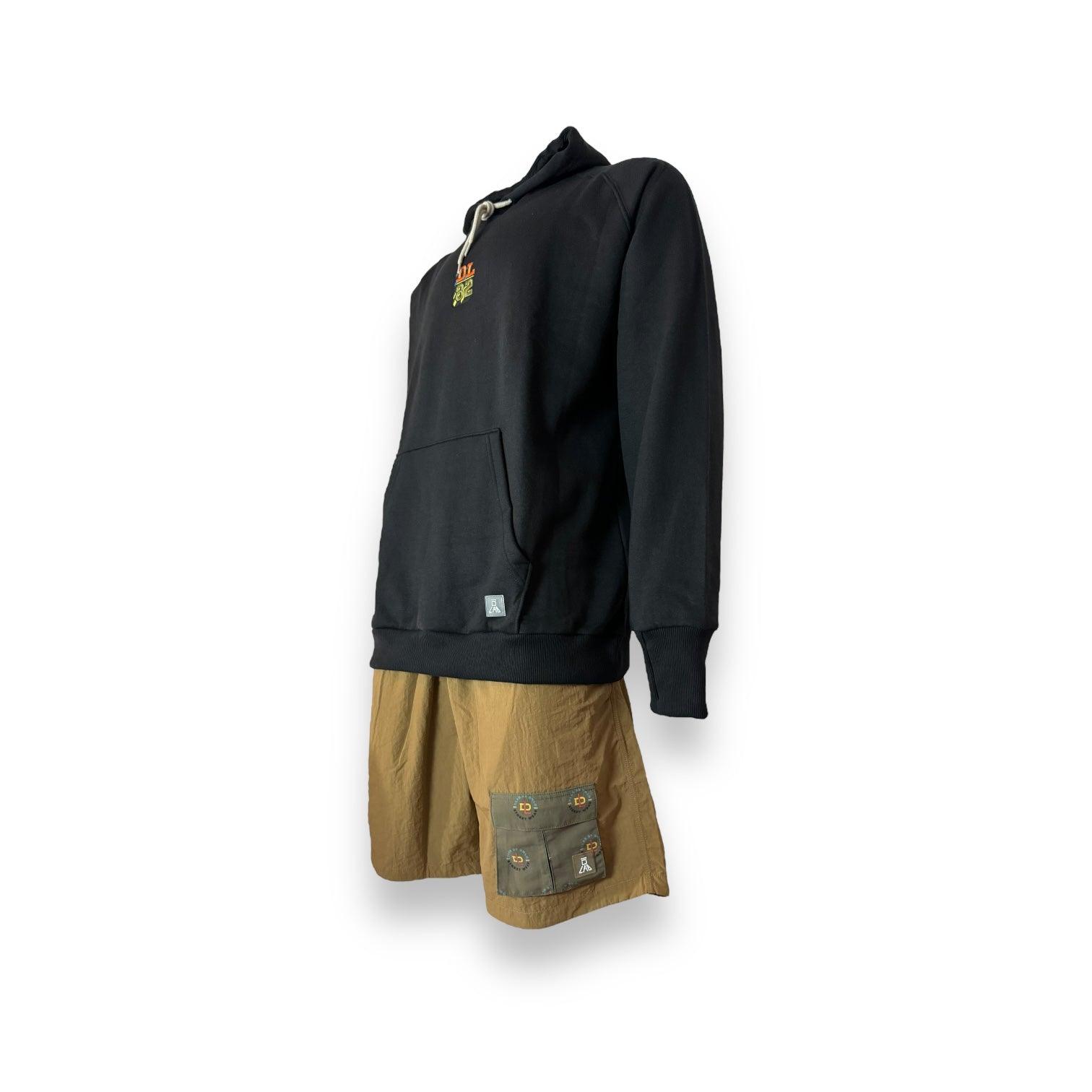 DLAB Hybrid Shorts Brown with Dark Green Sublimated Pocket - DlabStore