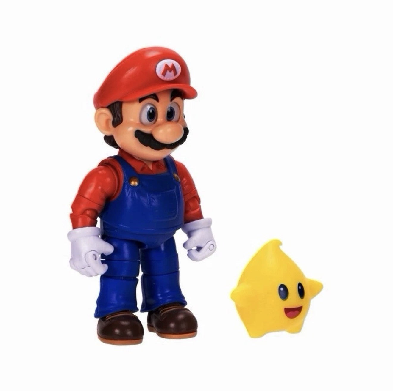 The Super Mario Galaxy Movie Mario 5" Action Figure Series with Luma Star NEW