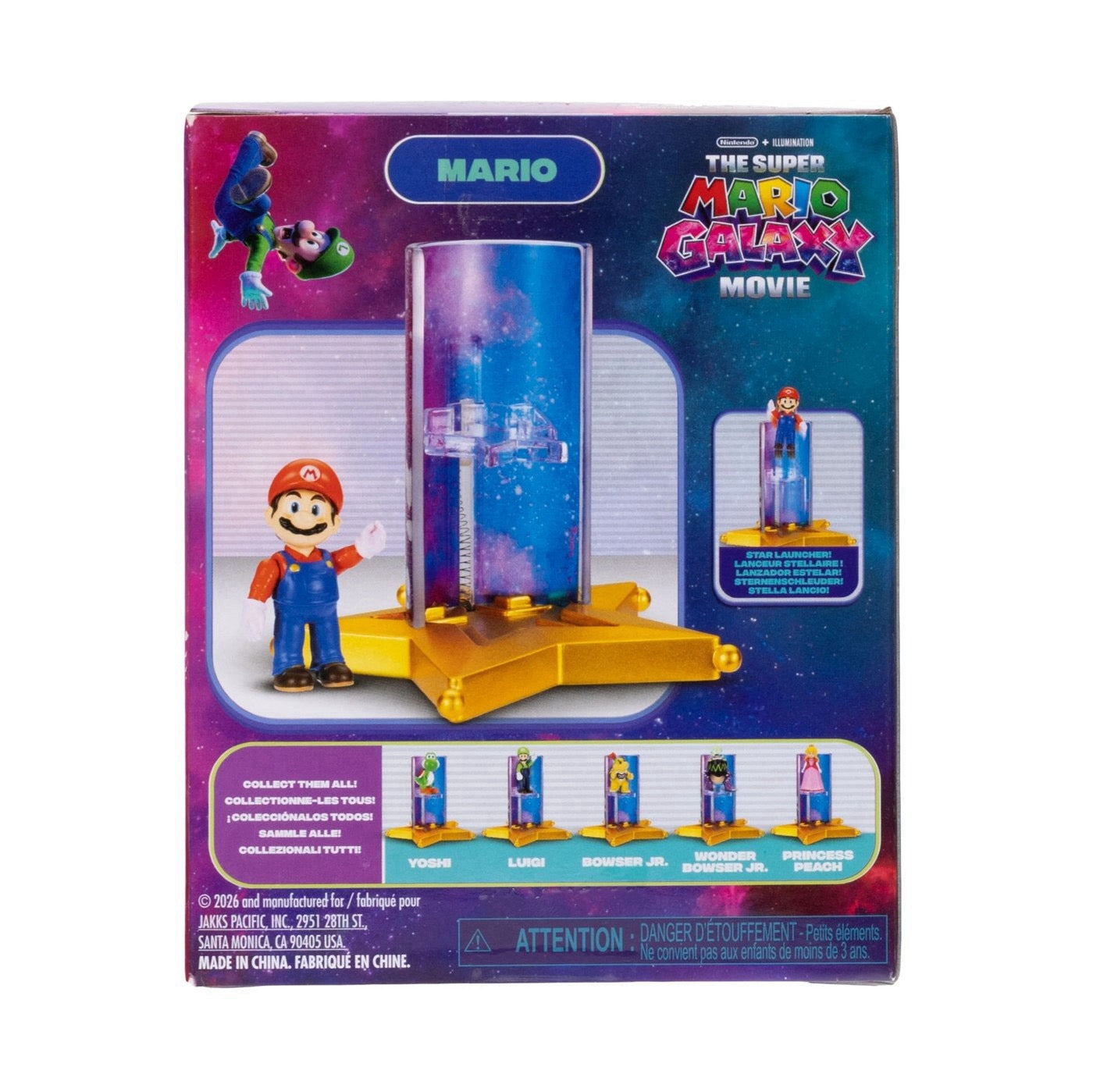The Super Mario Galaxy Movie Star Launcher Mario 1.5” In Hand 2026