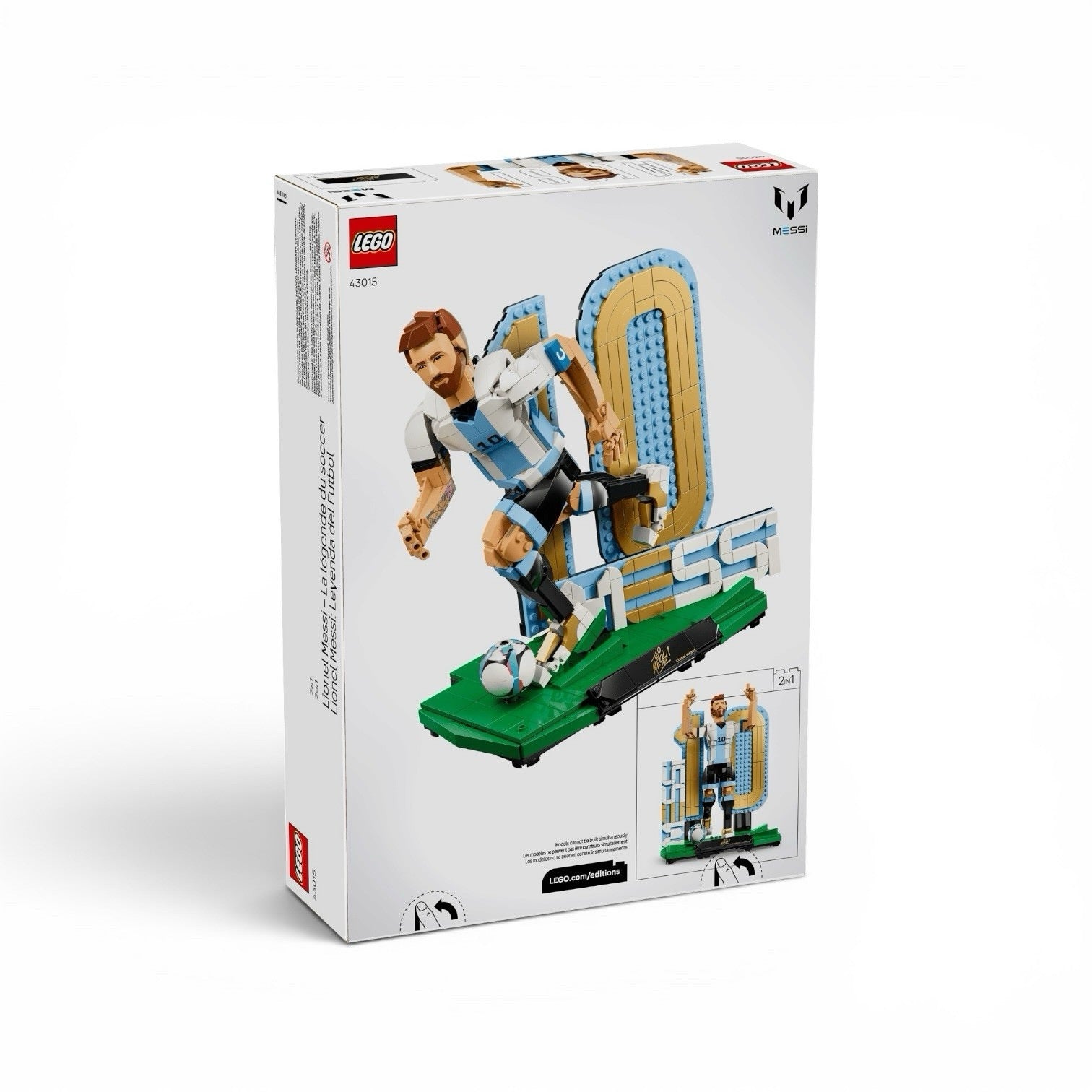 LEGO Editions Lionel Messi - Soccer Legend 43015