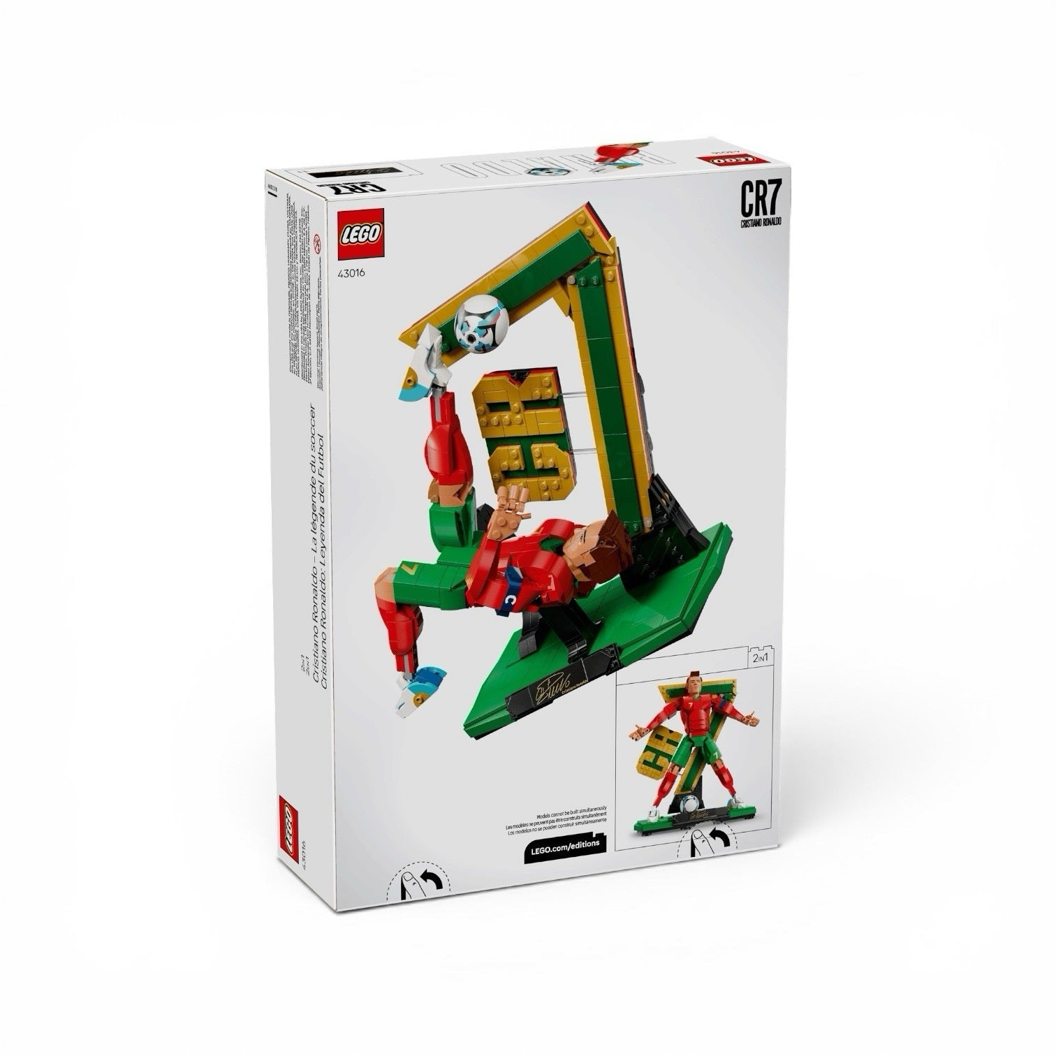 LEGO Editions Cristiano Ronaldo #43016 - FIFA World Cup 2026