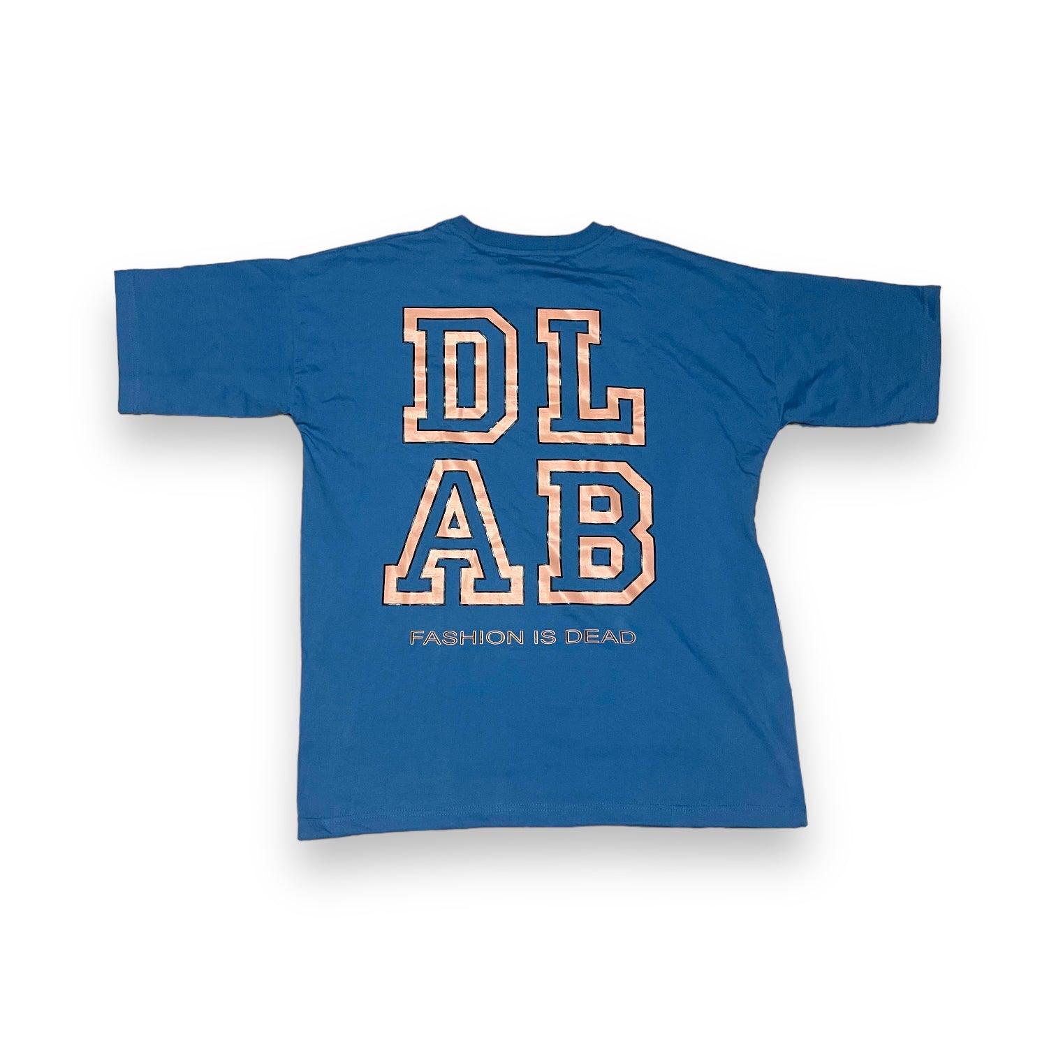 Dlab BASICS "Fashion is Dead" Tee (Blue) - DlabStore