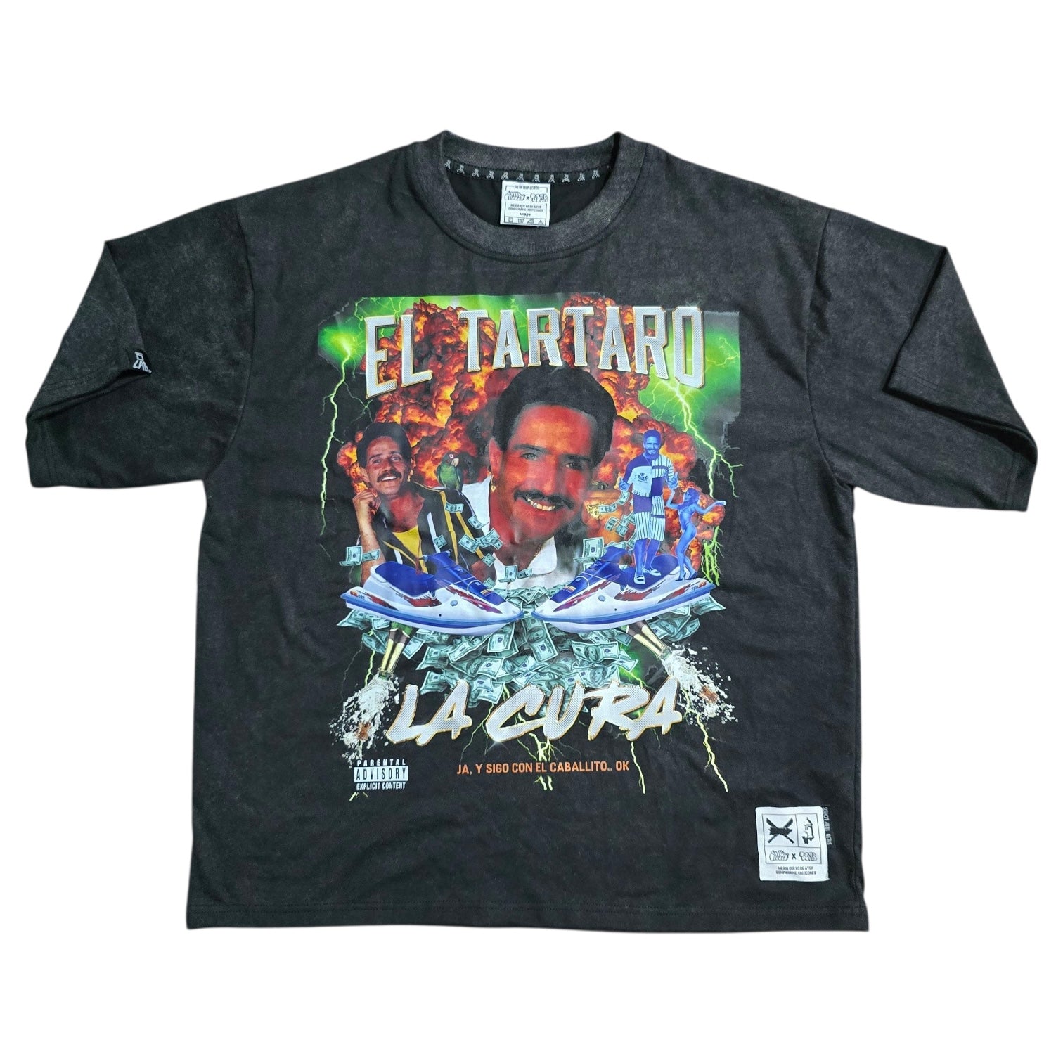 DLAB x SELEK “La Cura” Heavyweight Oversized Boxy Tee (Remastered)