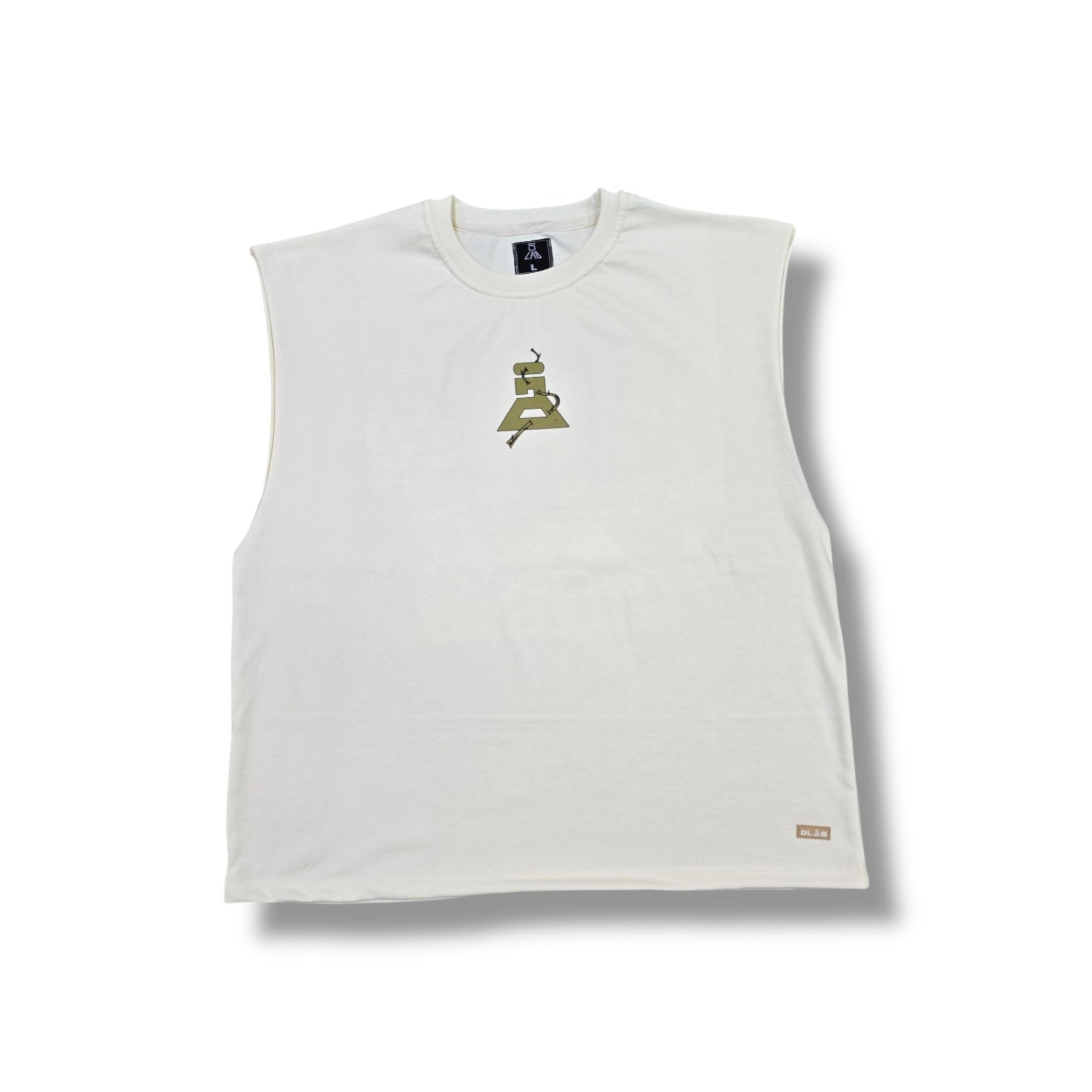 DLAB “Opportunities” Sleeveless Oversized Box fit Tee"