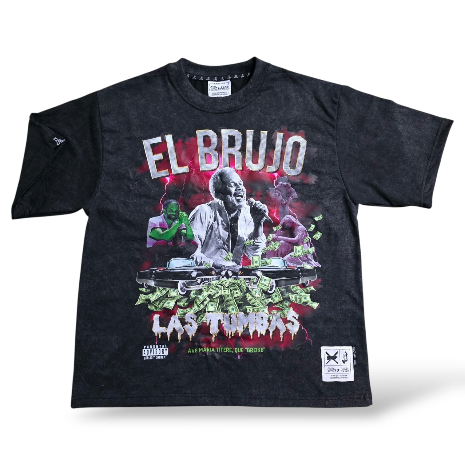 DLAB x SELEK “El Brujo” Heavyweight Oversized Boxy Tee (Remastered)