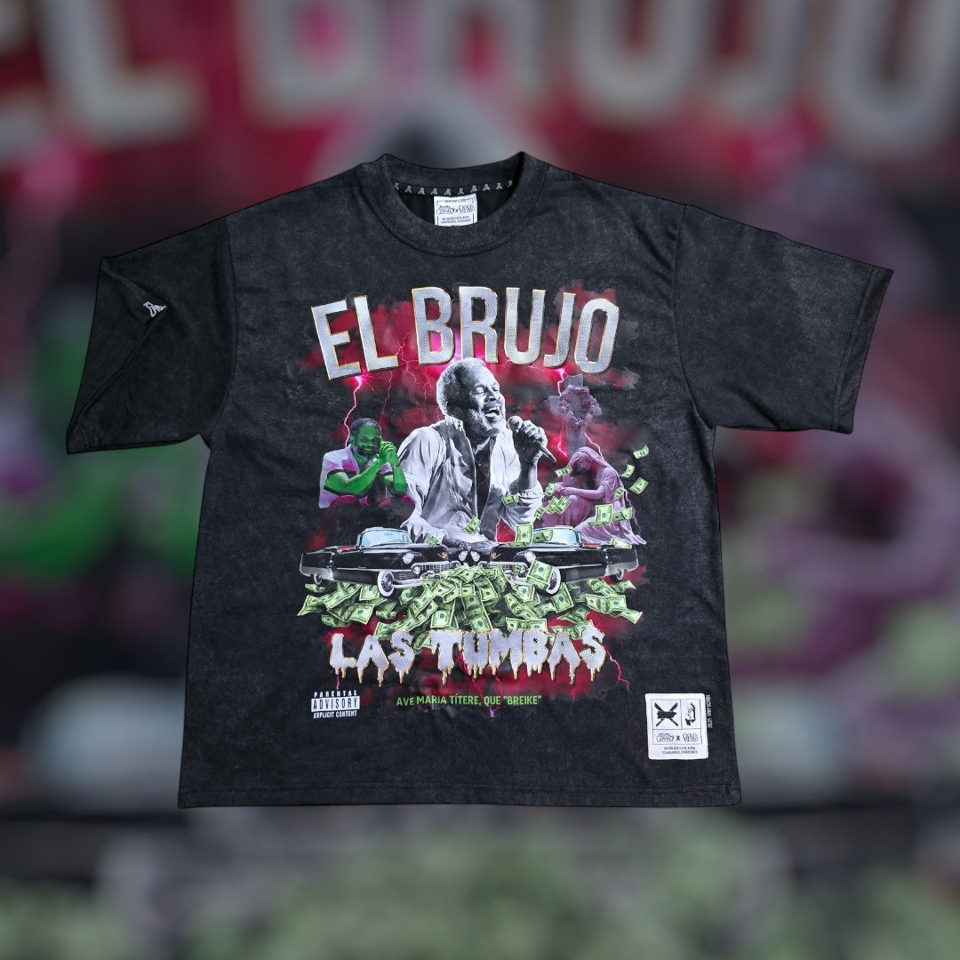 DLAB x SELEK “El Brujo” Heavyweight Oversized Boxy Tee (Remastered)