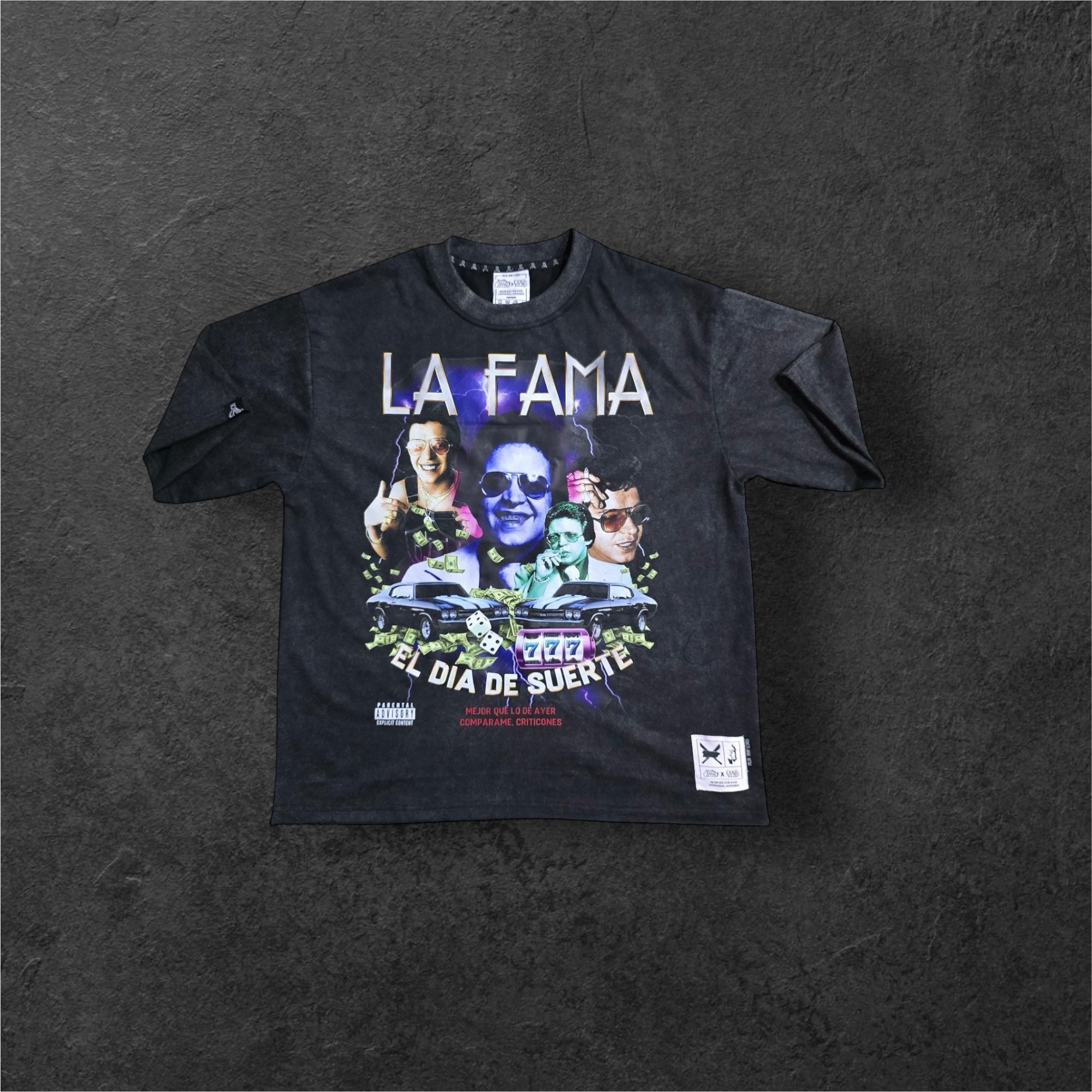 DLAB x SELEK “La Fama” Heavyweight Oversized Boxy Tee