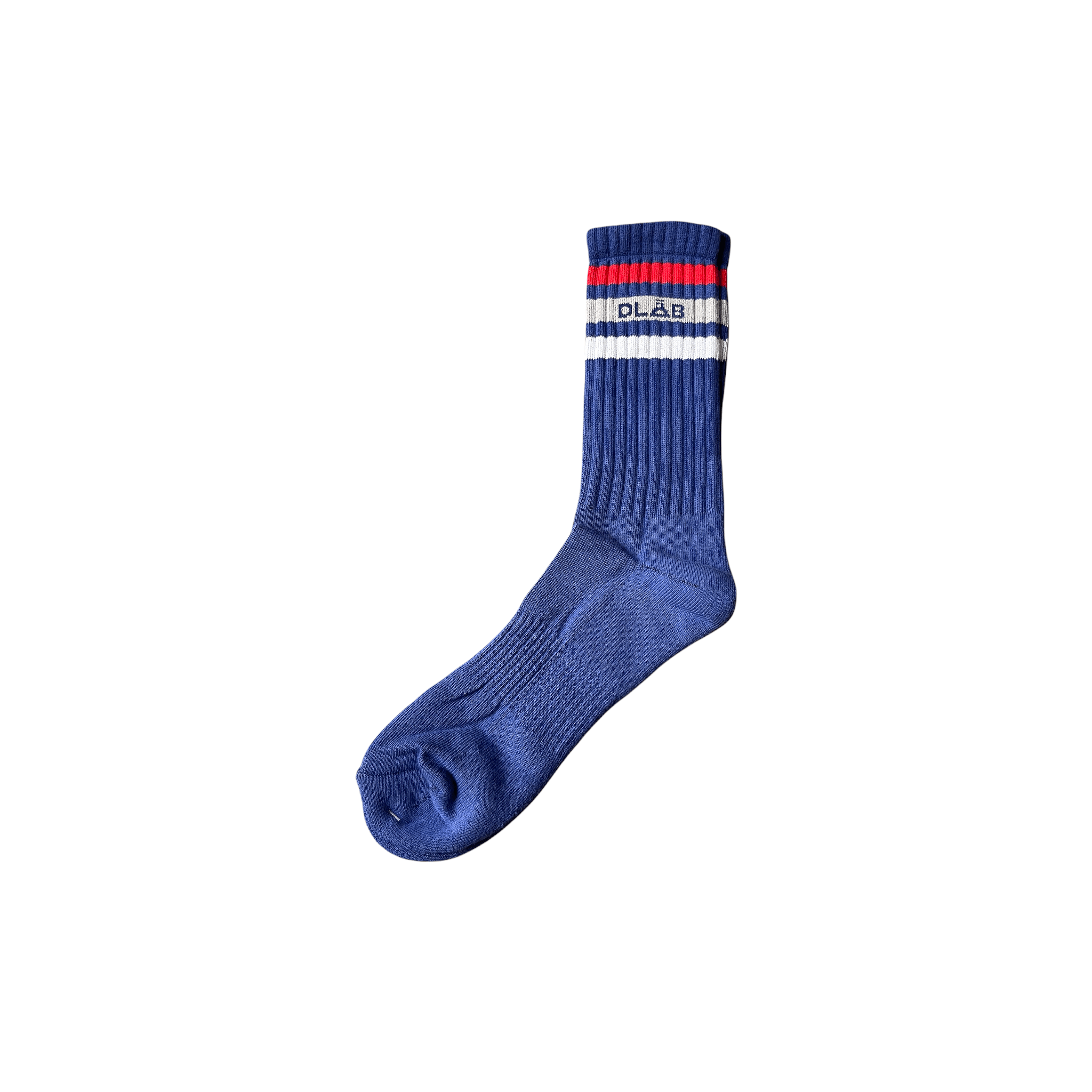 Dlab Socks (High) Navy Blue/Lines - DlabStore