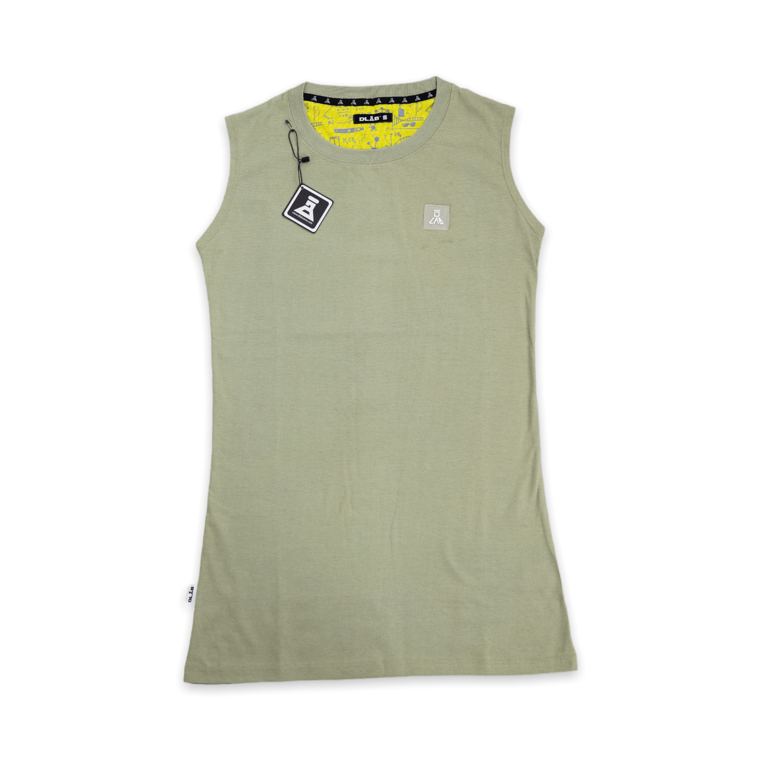 DLAB Women's Short Shirt Dress Verde Hoja - DlabStore