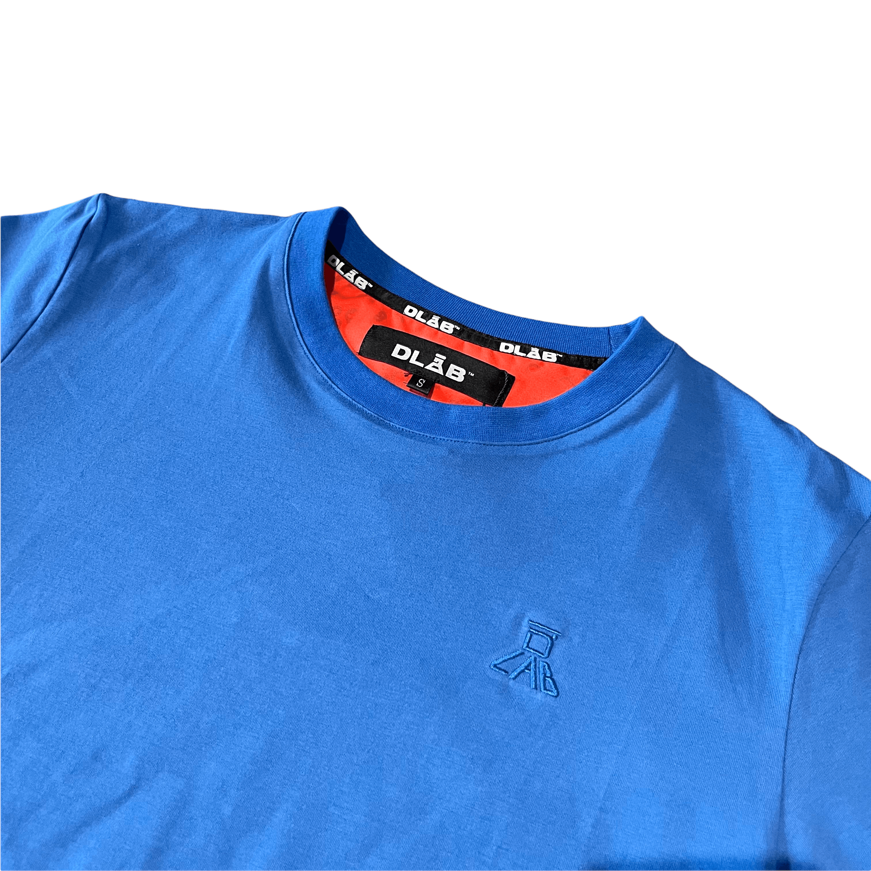 Dlab Essentials Blue on Blue Tee - DlabStore