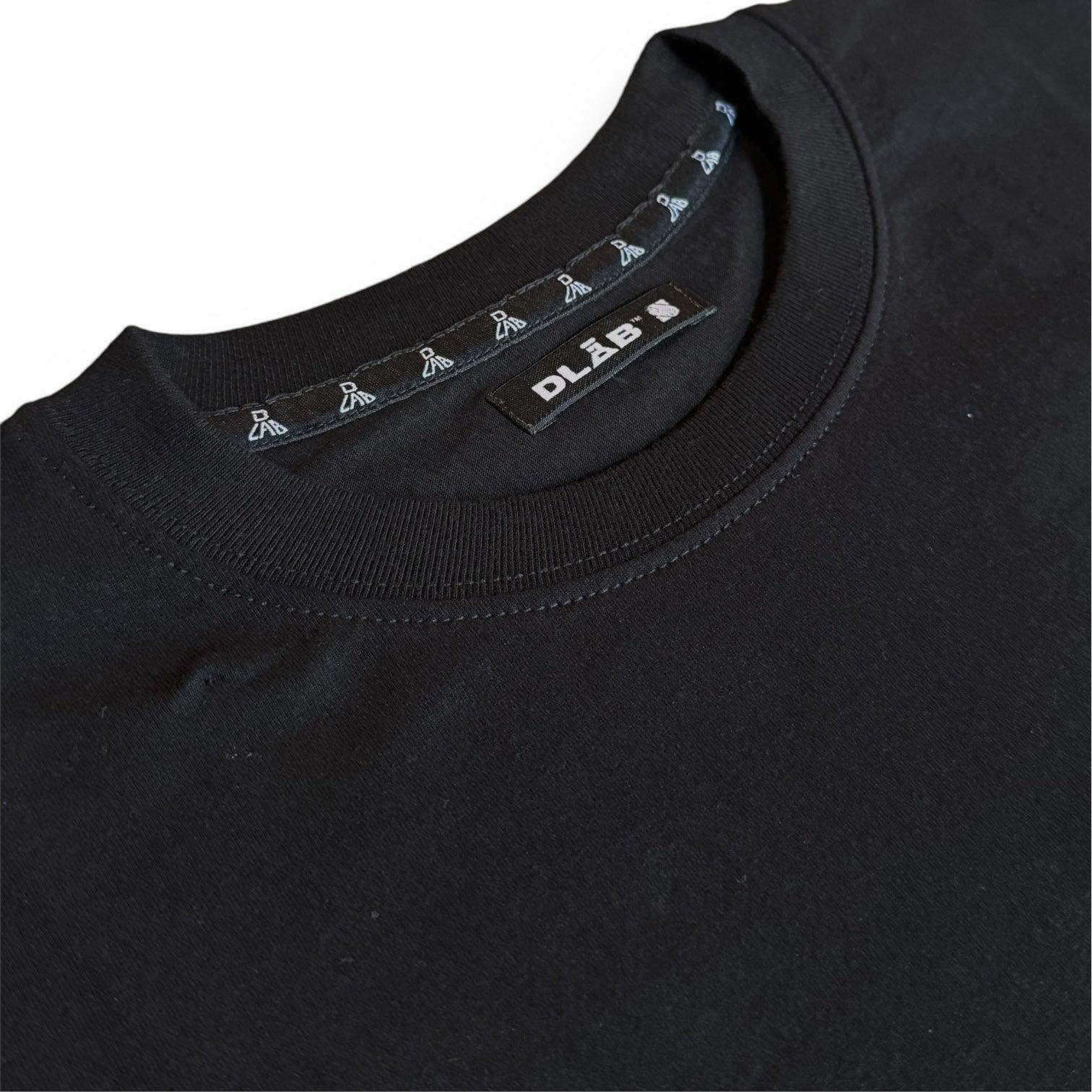 DLAB “Alternate Round Logo” Black Tee - DlabStore