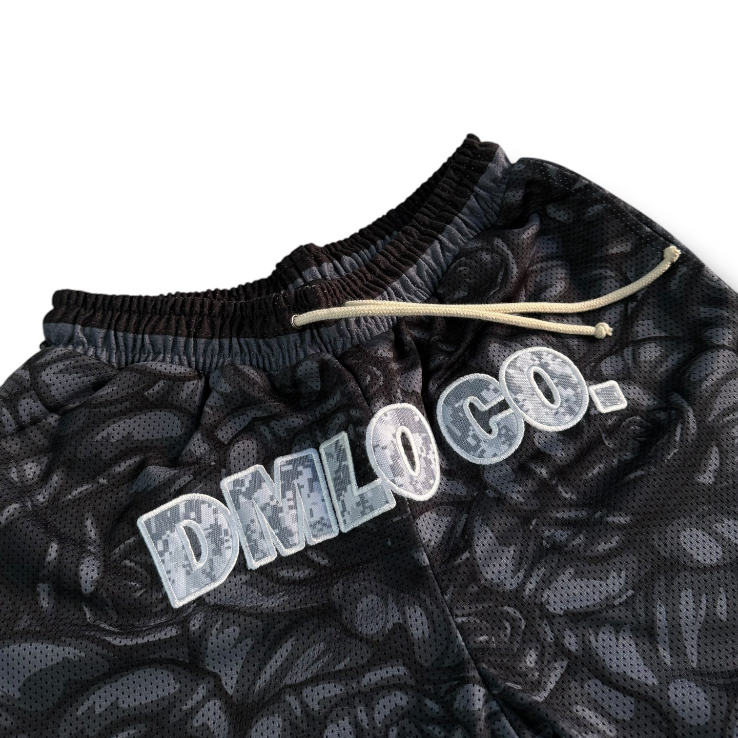 DLAB “ Black Roses” Basketball Mesh Shorts