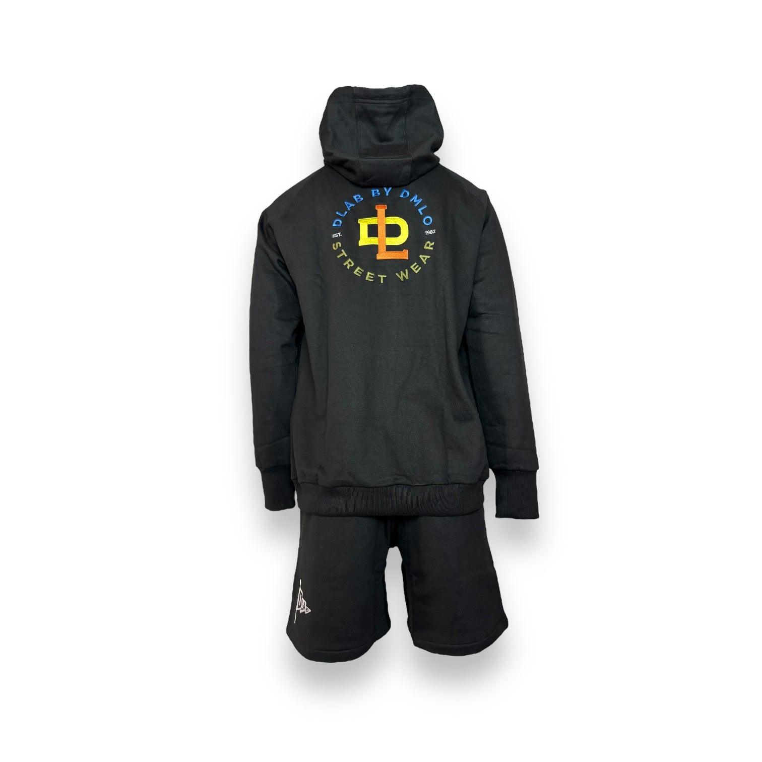 DLAB "DL82” Black Oversized Hoodie - DlabStore