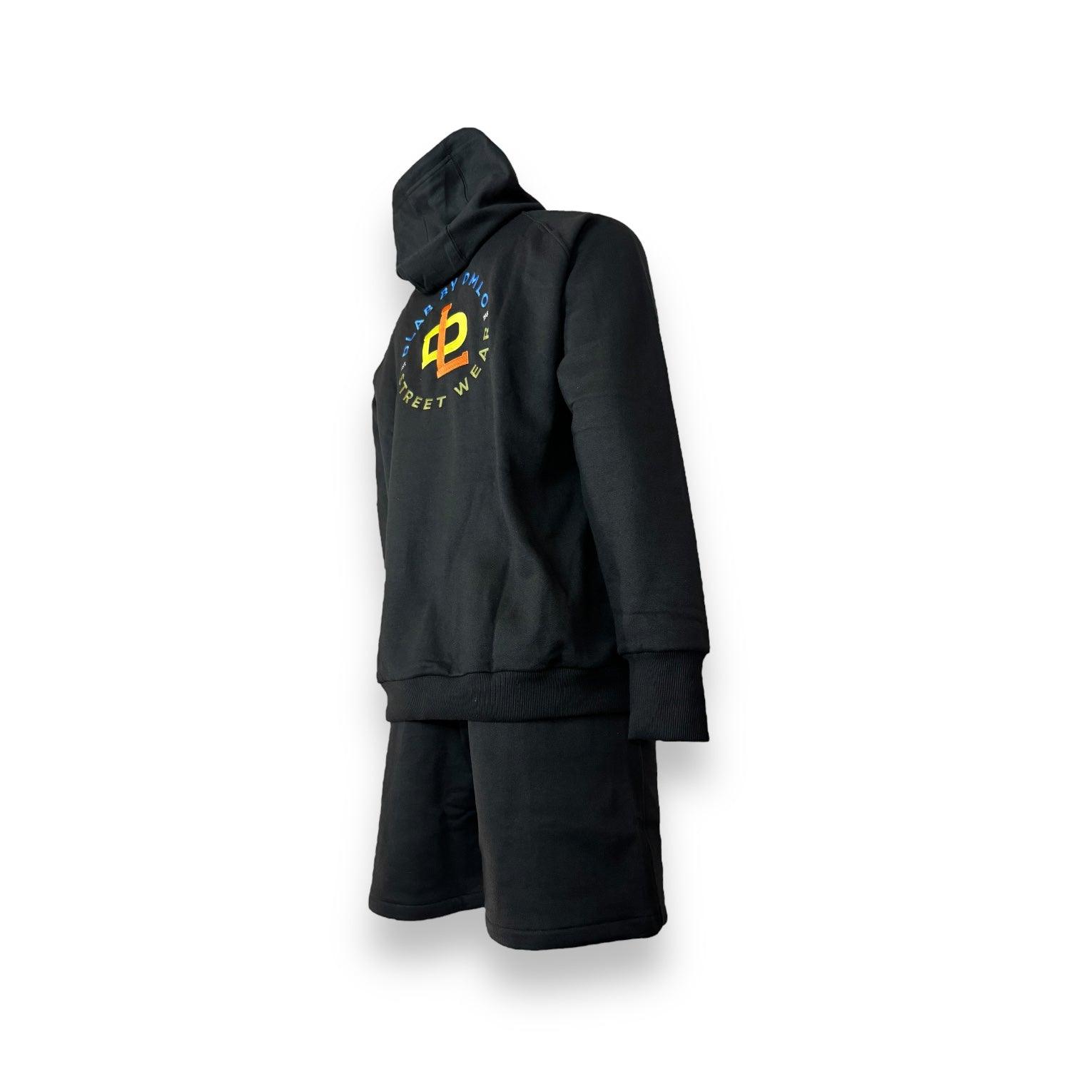 DLAB "DL82” Black Oversized Hoodie - DlabStore