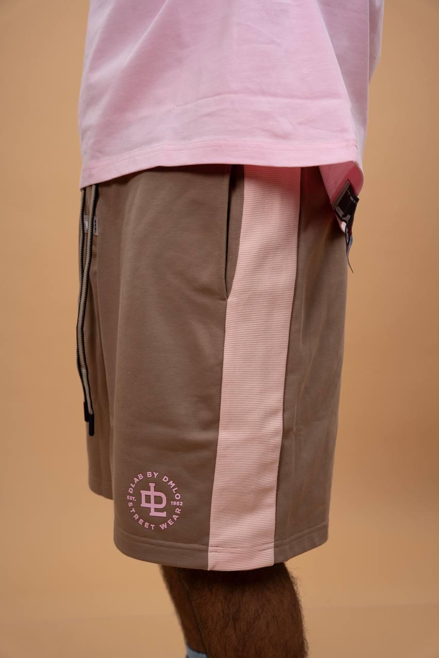 DLAB Short Brown/Cream/Pink - DlabStore