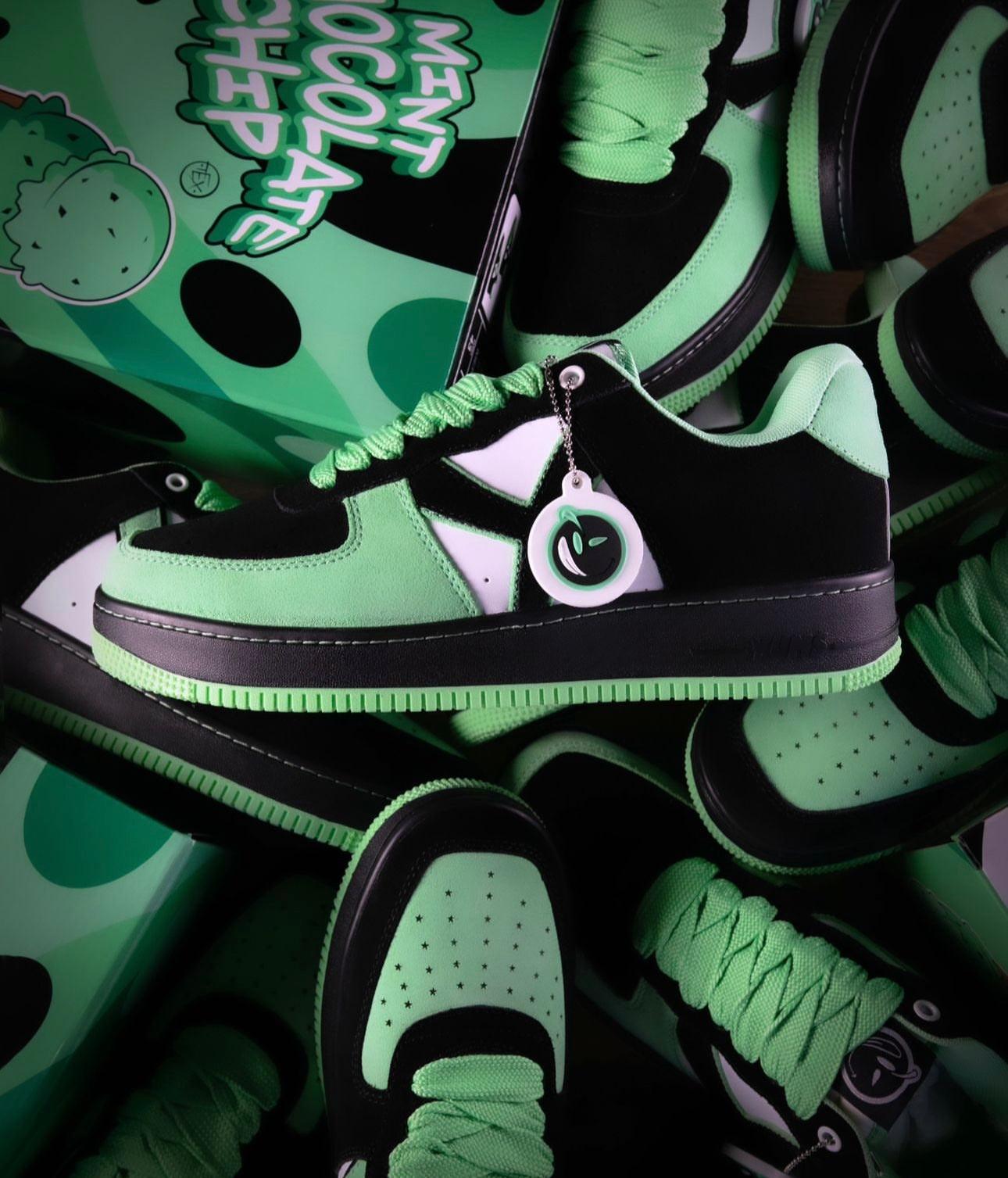 Yums sneakers “Chocolate Mints ” - DlabStore