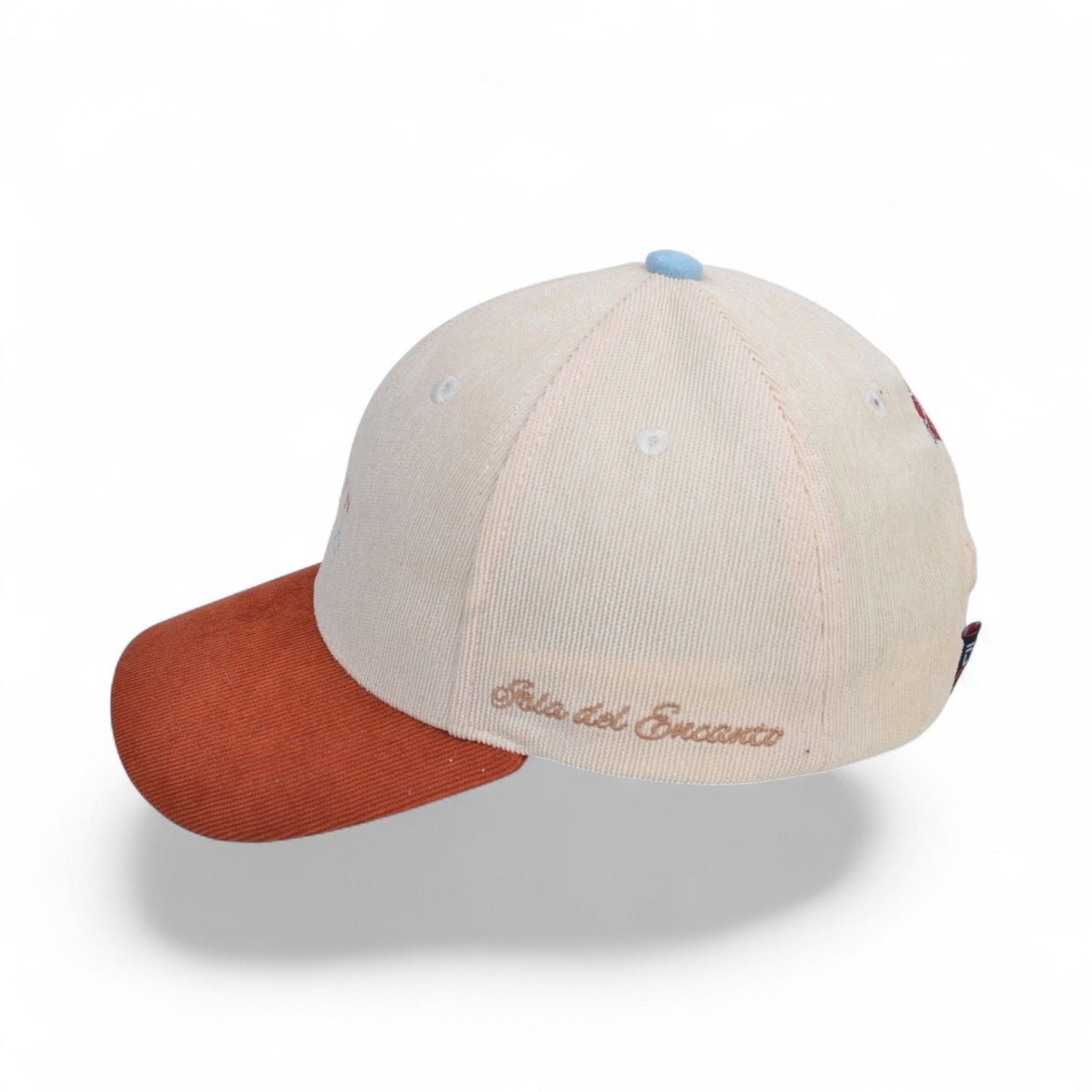 DLAB “Naranja Ladrillo” 6 Panel Curved Brim SnapBack “Bori” Edition Vol 2