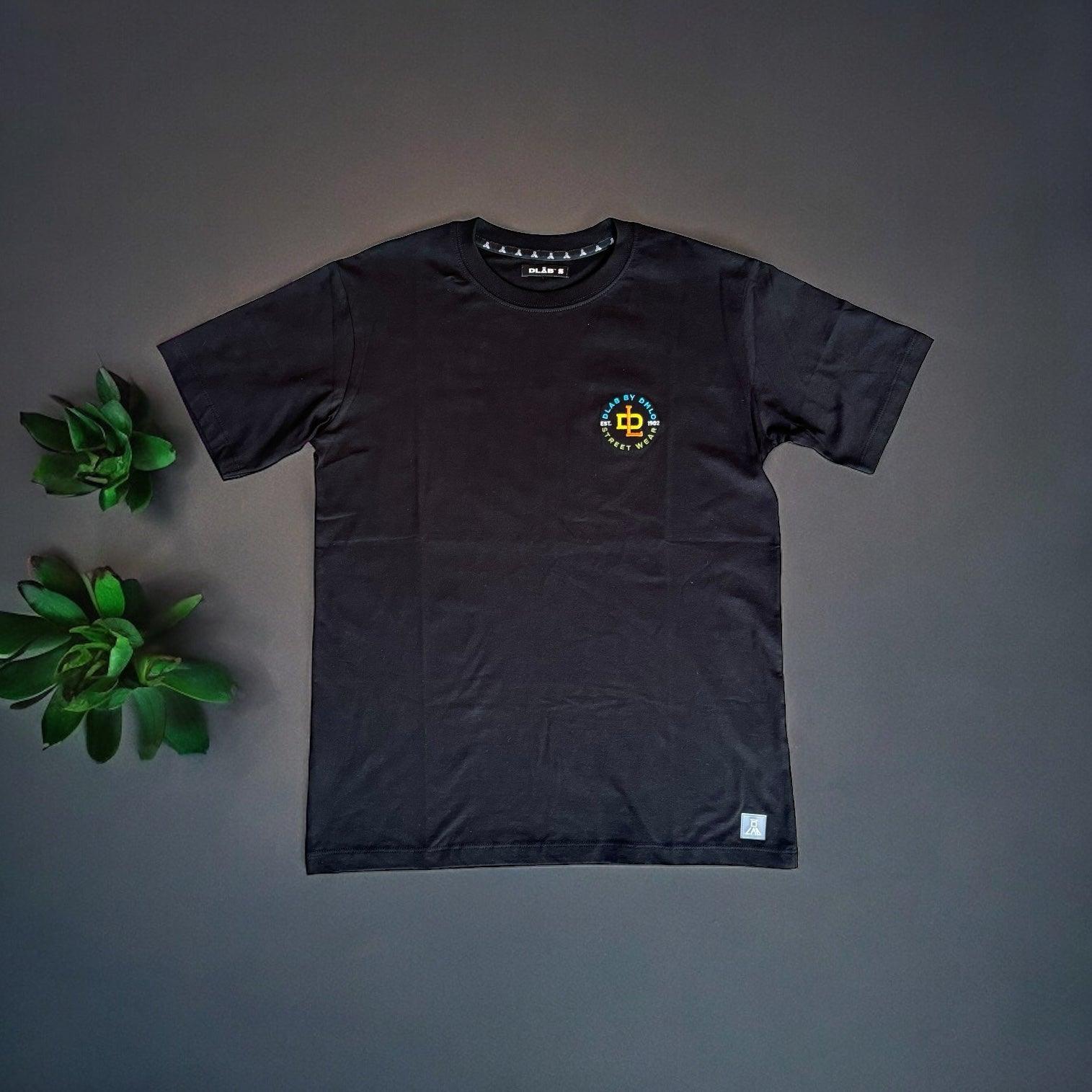 DLAB “Alternate Round Logo” Black Tee - DlabStore