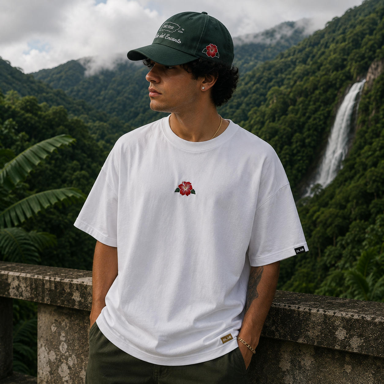 DLAB “Verde Monte” 6 Panel Curved Brim SnapBack “Bori” Edition Vol 2