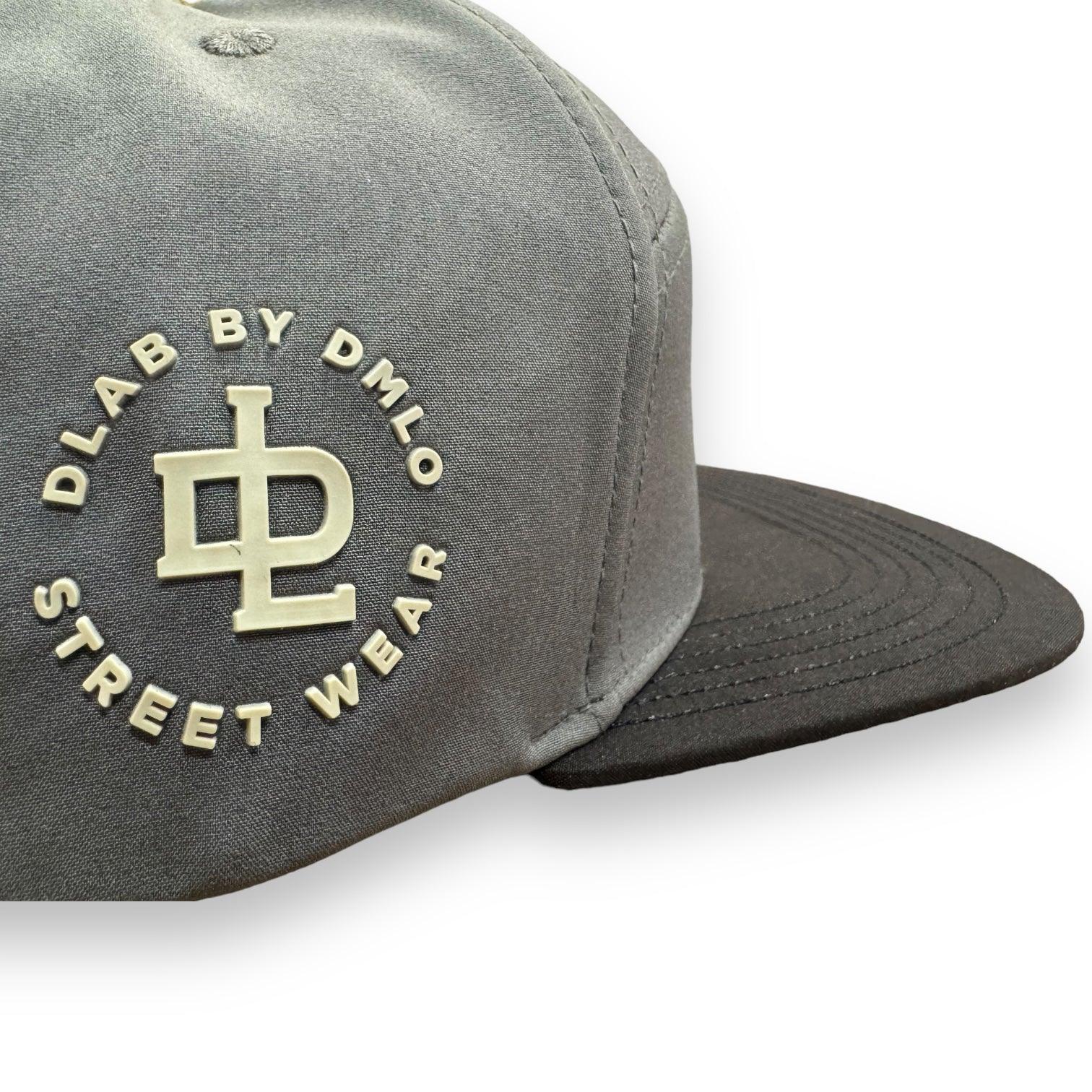 DLAB WaterProof Hybrid 5 Panel SnapBack Gray/Black - DlabStore