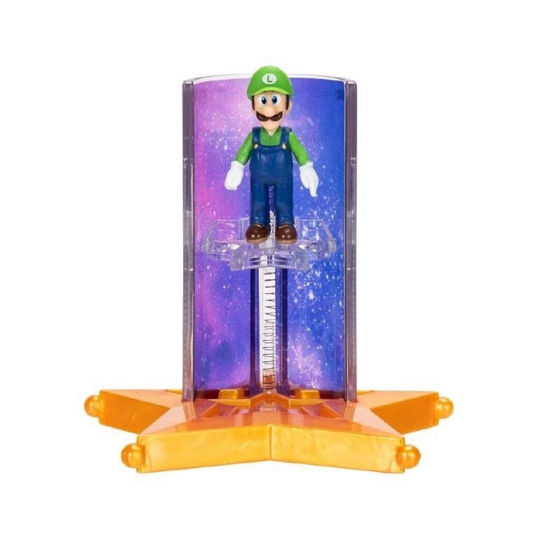 The Super Mario Galaxy Movie 1.5” Luigi with Star Launcher by Jakks Pacific