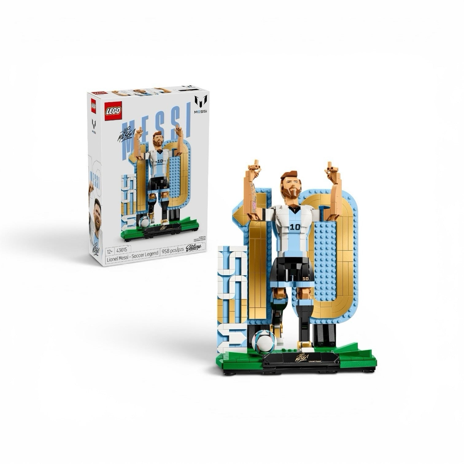 LEGO Editions Lionel Messi - Soccer Legend 43015