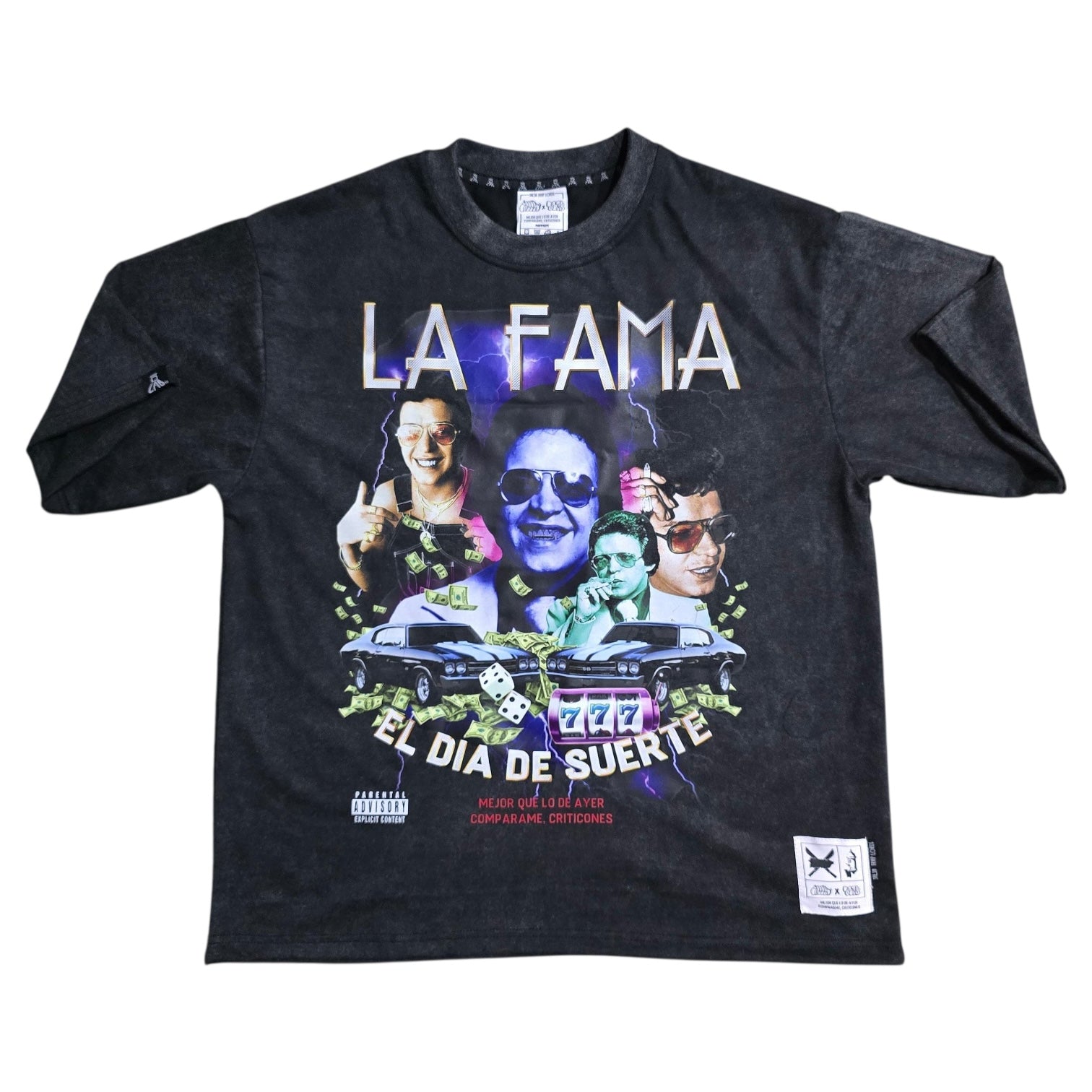 DLAB x SELEK “La Fama” Heavyweight Oversized Boxy Tee