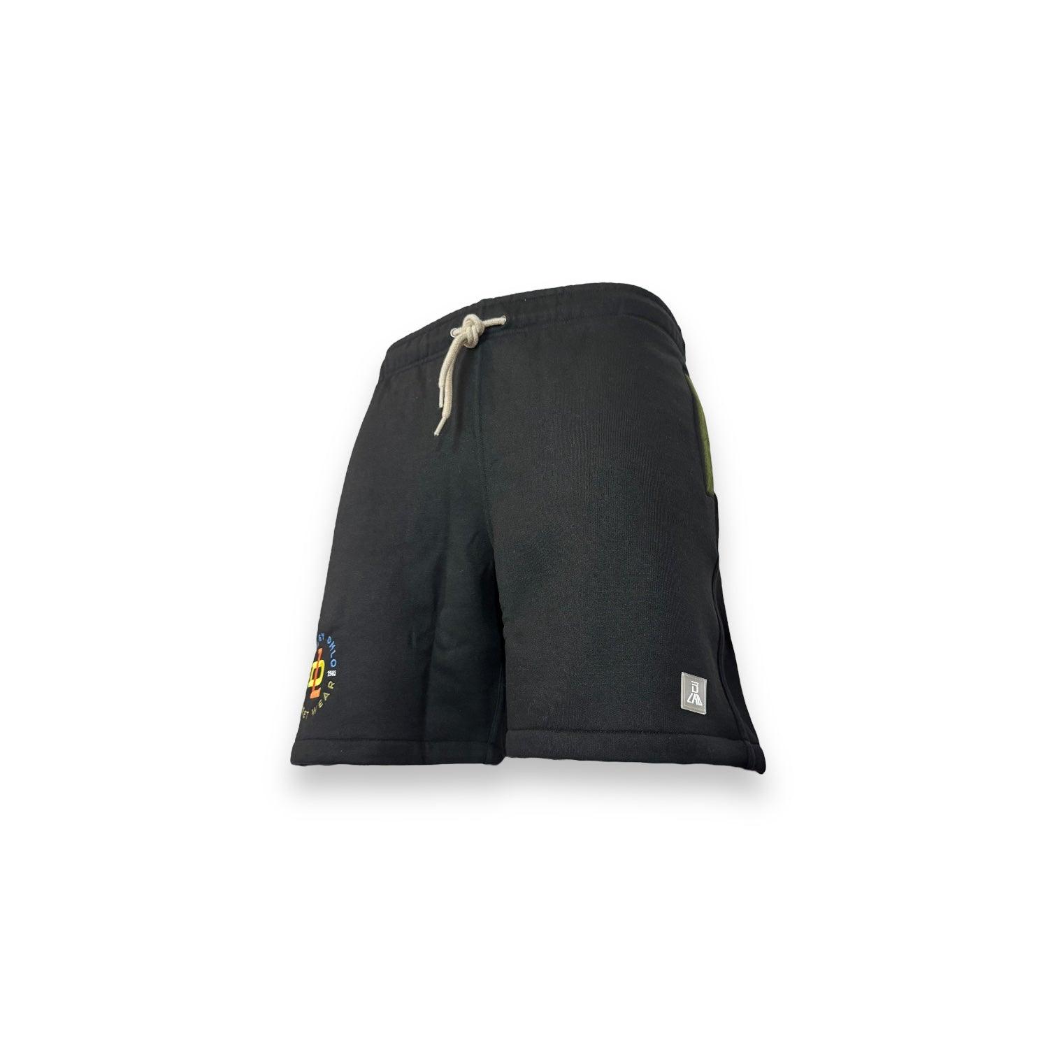 DLAB "DL82” Black SweatShort - DlabStore