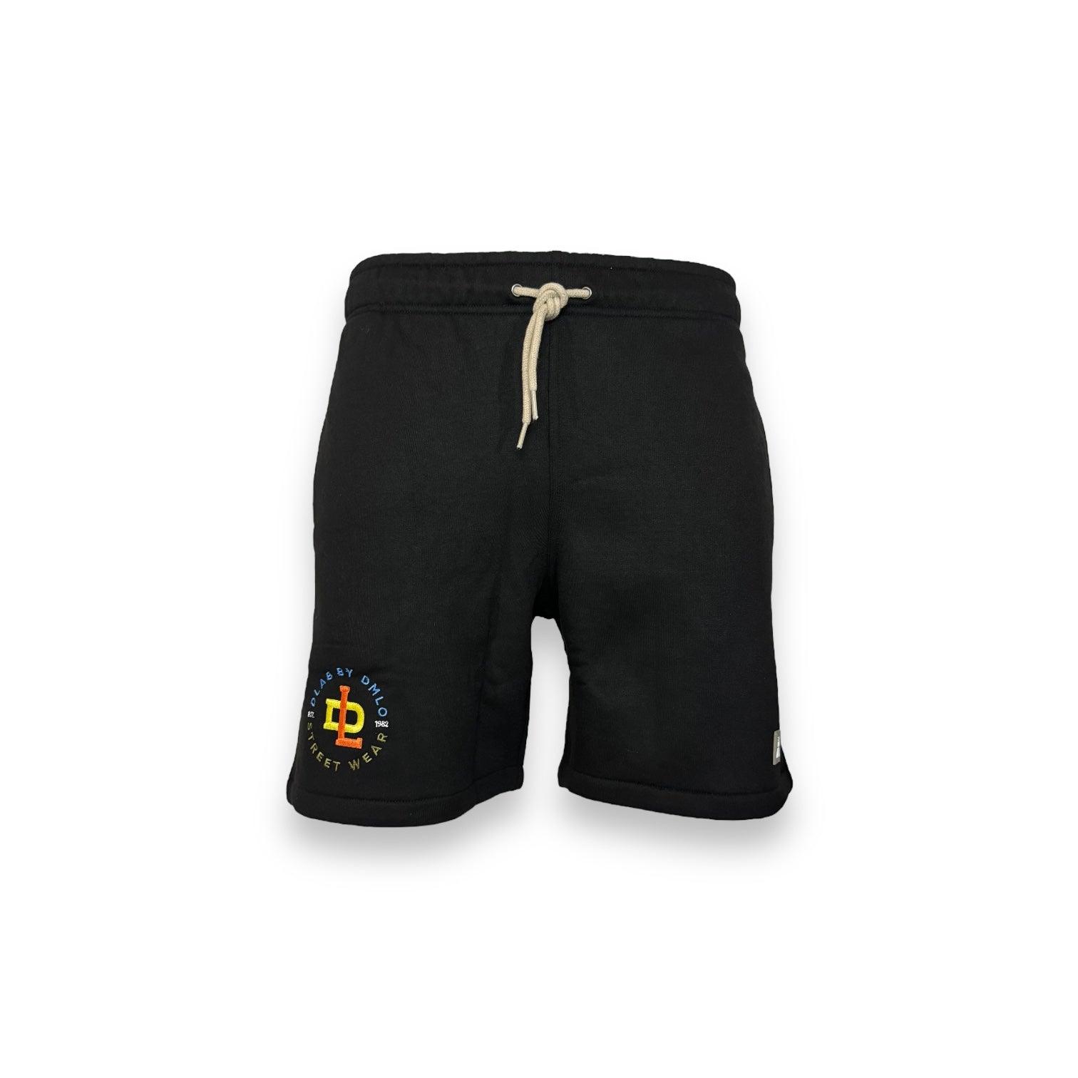 DLAB "DL82” Black SweatShort - DlabStore