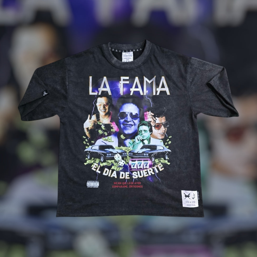 DLAB x SELEK “La Fama” Heavyweight Oversized Boxy Tee