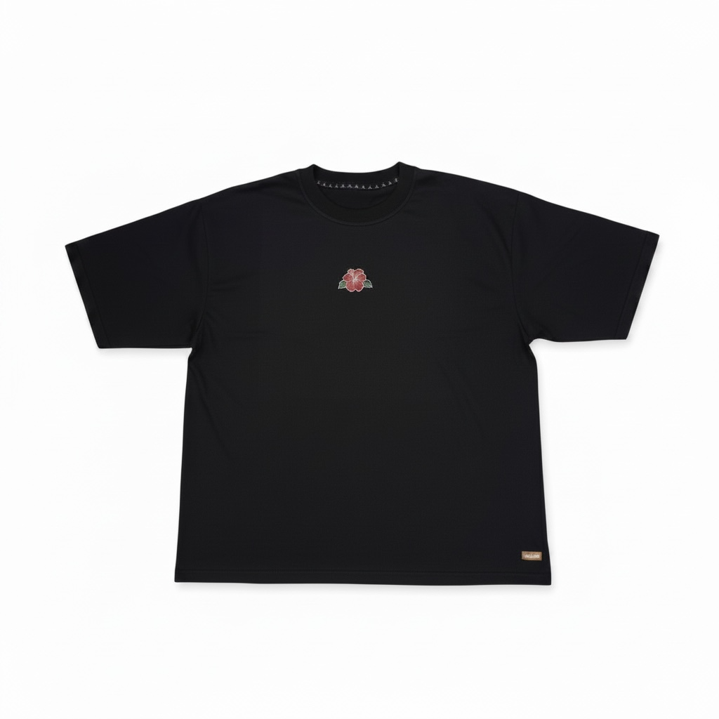 DLAB “La Bori Shirt” Oversized Box fit Black Tee