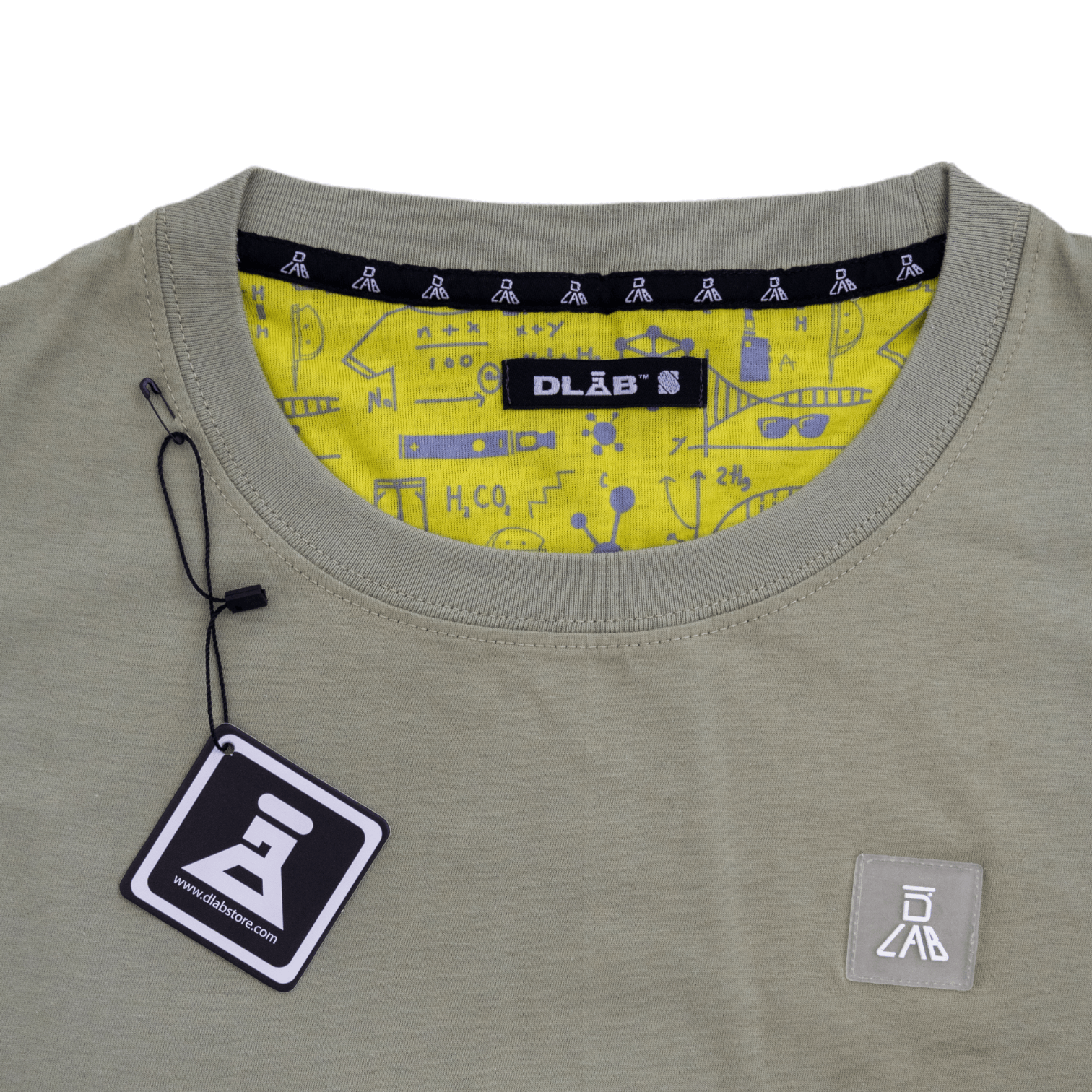 DLAB Women's Short Shirt Dress Verde Hoja - DlabStore