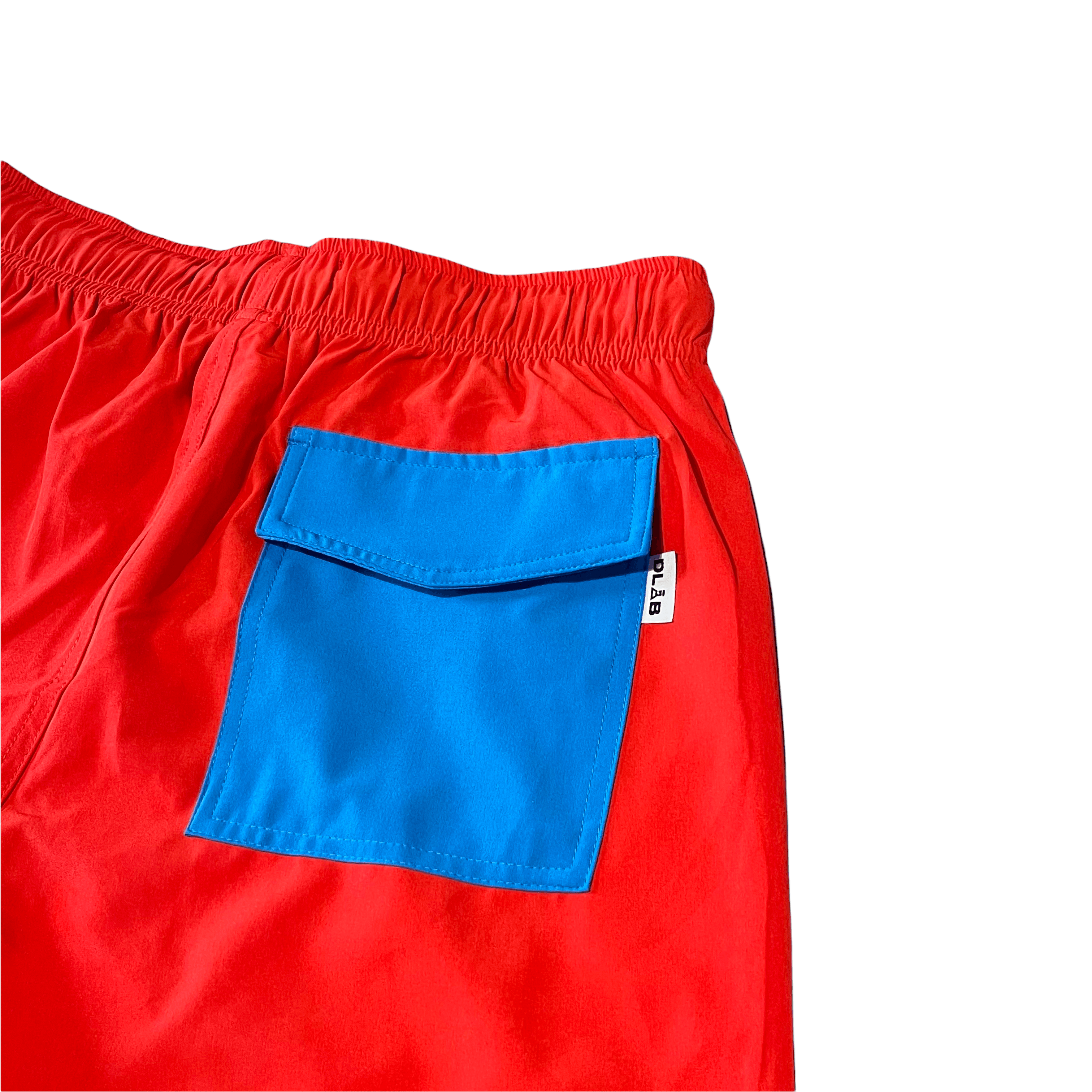 DLAB Men's Hybrid Board Shorts (RED) - DlabStore